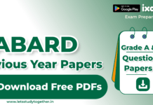 NABARD Grade A & B Previous Year Questions Paper (2015-2024) – Download Free Here NABARD Grade A Previous Year Question Papers PDF (2024-2015) – Download Free Here