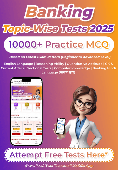 Banking English Topic-Wise Questions Sets 2025